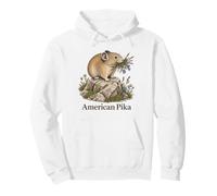 Art d'histoire Naturelle de American Pika Alpine Wildflower Sweat à Capuche
