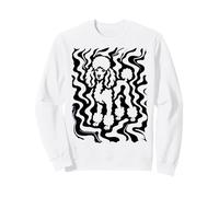 Art d'illusion d'optique de Caniche caché Sweatshirt
