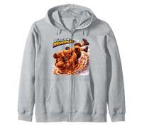 Art d'impact de Lutte inversée soudaine Sweat à Capuche