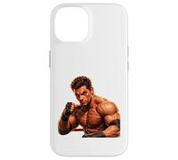 Art d'intensité de l'arène de Combattant Implacable Coque pour iPhone 14