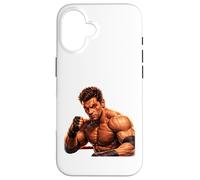Art d'intensité de l'arène de Combattant Implacable Coque pour iPhone 16