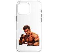 Art d'intensité de l'arène de Combattant Implacable Coque pour iPhone 16 Pro Max