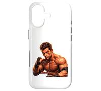 Art d'intensité de l'arène de Combattant Implacable Coque pour iPhone 17