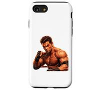 Art d'intensité de l'arène de Combattant Implacable Coque pour iPhone SE (2020) / 7/8