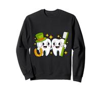 Art drôle de St Patrick pour Dentiste Sweatshirt