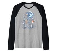 Art drôle pour Les Amoureux des oies, Oiseaux dramatiques, Lune orageuse Manche Raglan