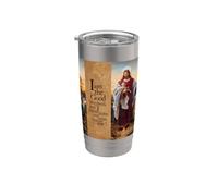 Art du bon pasteur, les John 10 Plockhorst Jésus-Christ Gobelet isotherme en acier inoxydable double paroi