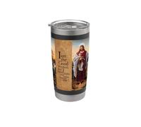 Art du bon pasteur, les John 10 Plockhorst Jésus-Christ Gobelet isotherme en acier inoxydable double paroi