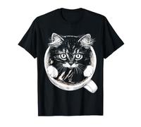 Art du café pour Amoureux des Chats T-Shirt