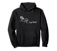 Art du Cap-Vert Signature Heart Art - Souvenir de plage Sweat à Capuche