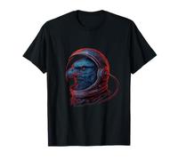 Art Du Casque D'Astronaute De L'Espace Raven T-Shirt