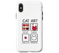 Art du Chat Coque pour iPhone X/XS