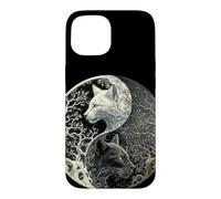 Art du Chat Yin Yang Coque pour iPhone 15