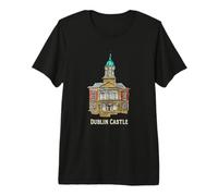 Art du château de Dublin T-Shirt Haut de Gamme
