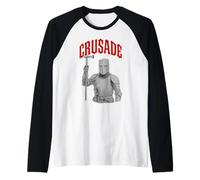 Art du Chevalier de Croisade | Guerrier médiéval | Templier Manche Raglan