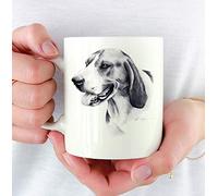 Art Du Chien De Chasse Treeing Walker Coonhound Tasse À Café Durable Mug Céramique Tasse À Thé Cadeaux Amusants Pour Noël Anniversaire Collègue 330Ml