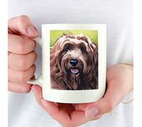 Art Du Chien Golden Doodle Tasse À Café Drôle Tasse À Thé Céramique Mug Cadeaux Fantaisie Pour Pâques Collègue Bureau 330Ml