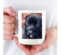 Art Du Chien Terre-Neuve Tasse À Café Céramique Tasse À Thé Durable Mug Cadeaux Amusants Pour Bureau Noël Pâques 330Ml