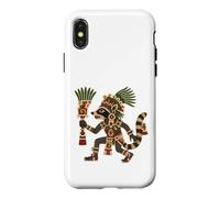 Art du Codex mésoaméricain Ancien du Raton Laveur aztèque Coque pour iPhone X/XS