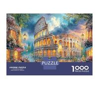 Art du Colisée Romain 1000-pièces Puzzle - Papier Recyclé & Puzzle Collection Historic Décoration Murale Ville - pour Adultes 38x26cm/1000pcs Cadeau De Mariage