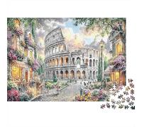 Art du Colisée Romain Bundle Puzzle 1000 Pièces pour Amateurs, Papier Recy coration Murale Maison, Exposition Murale, Cadeau Fête, Jeu Cérébral 70x50cm/1000pcs