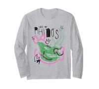 Art du crâne de Sauveur de rhinocéros Manche Longue