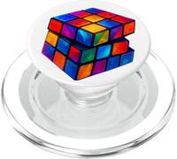 Art du Cube de Vitesse PopSockets PopGrip pour MagSafe