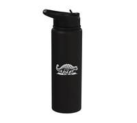 Art du dinosaure ankylosaure Stainless Steel Insulated Water Bottle