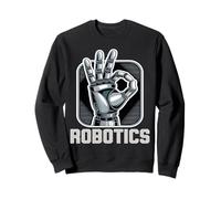 Art du Geste de la Main robotique pour Les ingénieurs et Les Fans de Technologie Sweatshirt