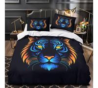 Art du Graffiti Urbain Parure de Lit Imprimé en 3D Microfibre Hypoallergique Confortable Housse de Couette Fermeture Éclair Résistante Ultra Douce for Enfants Garçons Ado Super King（260x220cm）