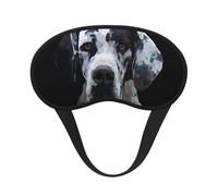 Art du Grand Danois,Masques de sommeil occultants, cache-yeux couvrants, masques de sommeil anti-lumière