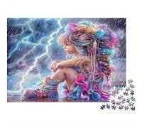 Art du Lion Arc-en-Ciel Puzzles 1000 Pièces, Portrait de Lion Arc-en-Ciel coloré, Art Moderne, Jeu Cadeau Unique, activité familiale, Cadeau de Voyage