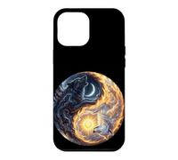 Art du Loup Yin Yang Coque pour iPhone 12 Pro Max