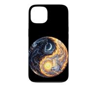 Art du Loup Yin Yang Coque pour iPhone 13
