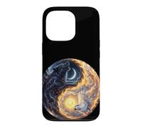 Art du Loup Yin Yang Coque pour iPhone 13 Pro