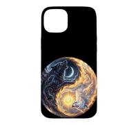 Art du Loup Yin Yang Coque pour iPhone 15 Plus