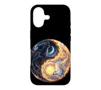 Art du Loup Yin Yang Coque pour iPhone 17