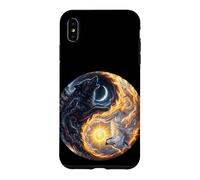 Art du Loup Yin Yang Coque pour iPhone XS Max