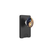 Art du Loup Yin Yang PopSockets PopWallet pour MagSafe