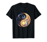 Art du Loup Yin Yang T-Shirt