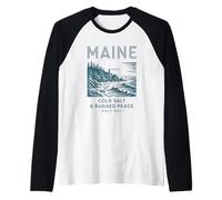 Art du Phare de la côte du Maine et sa beauté paisible Manche Raglan