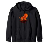 Art du Roar of The Firey Lion, Love Lions Sweat à Capuche