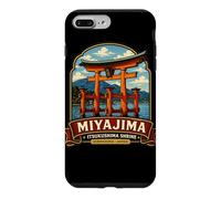 Art du sanctuaire Torii de Miyajima, Hiroshima, Japon Coque pour iPhone 7 Plus/8 Plus
