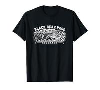 Art du Sentier de Montagne en 4x4 du Black Bear Pass Colorado T-Shirt