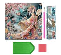 Art du Strass,avec Pinceau pour Décoration Esthétique | Kit de strass pour décoration murale - pour Adultes, Déco Murale Maison, Chambre, Salon, Bureau, Appartement