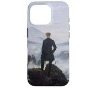 Art du Voyageur au-Dessus de la mer de Brouillard Coque pour iPhone 16 Pro