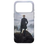 Art du Voyageur au-Dessus de la mer de Brouillard Coque pour iPhone 17 Pro Max