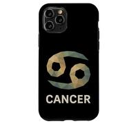 Art du Zodiaque à Faible polyglyphe Contre Le Cancer Coque pour iPhone 11 Pro