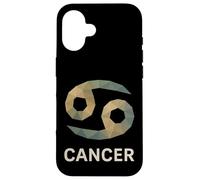 Art du Zodiaque à Faible polyglyphe Contre Le Cancer Coque pour iPhone 16
