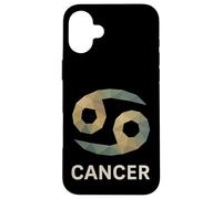 Art du Zodiaque à Faible polyglyphe Contre Le Cancer Coque pour iPhone 16 Plus